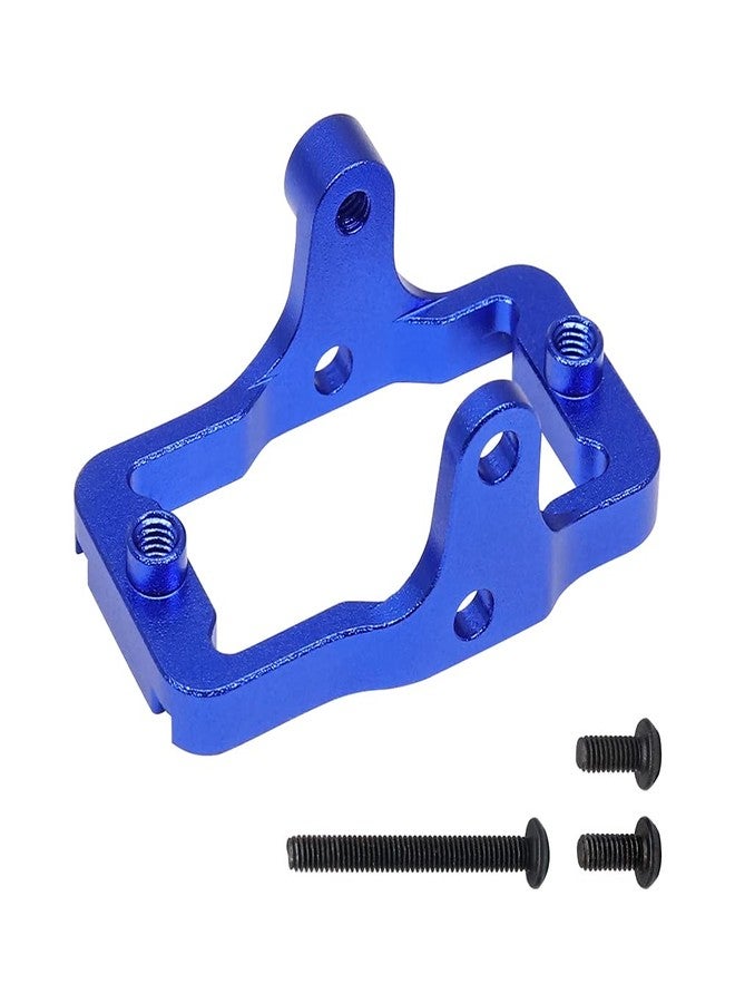 GTHELE Aluminum Servo Mount Bracket for Traxxas TRX4M Upgrade Parts 1/18 RC Crawler Car (Dark Blue) - Image 3